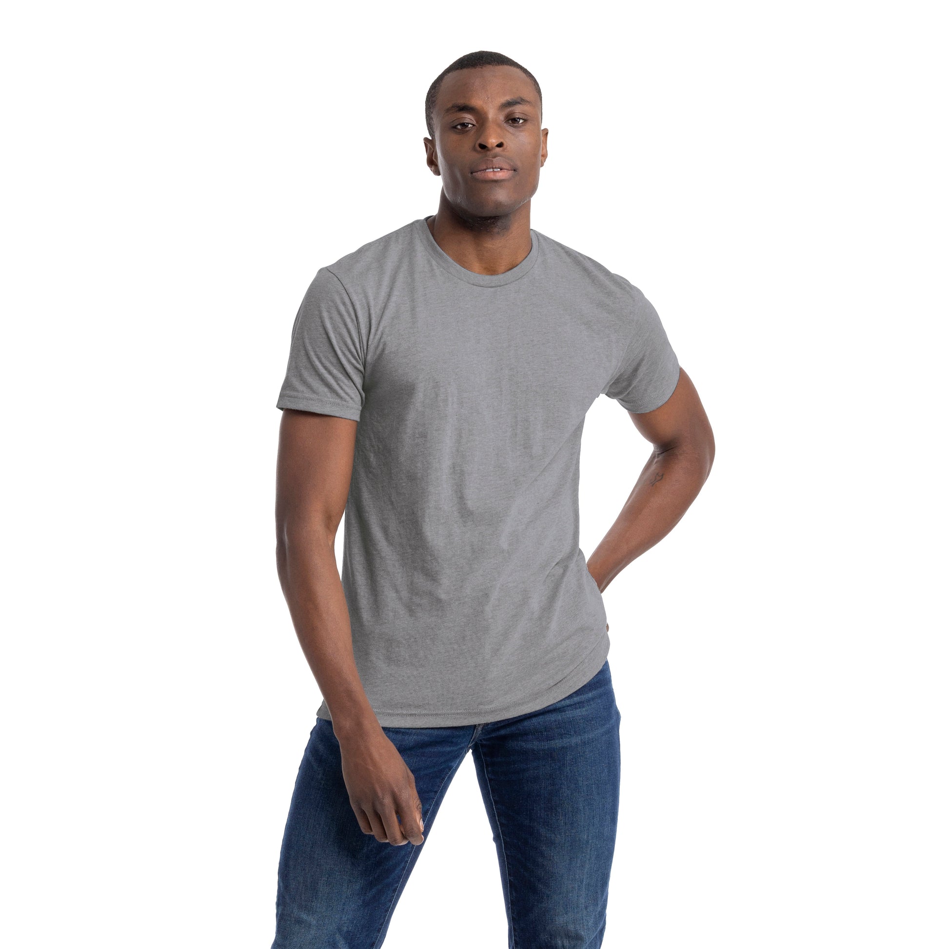 CVC T-Shirt Dark-Heather-Gray