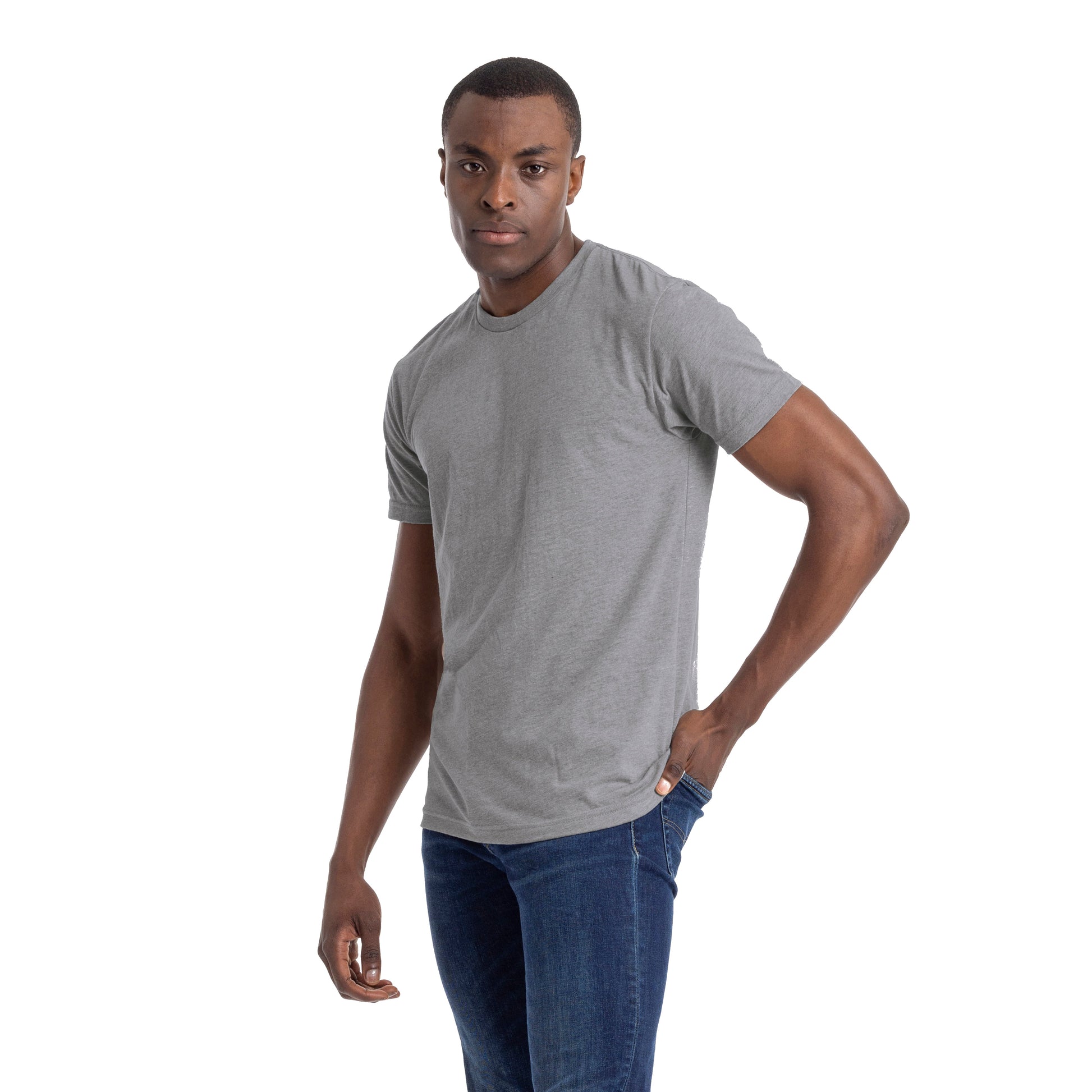CVC T-Shirt Dark-Heather-Gray