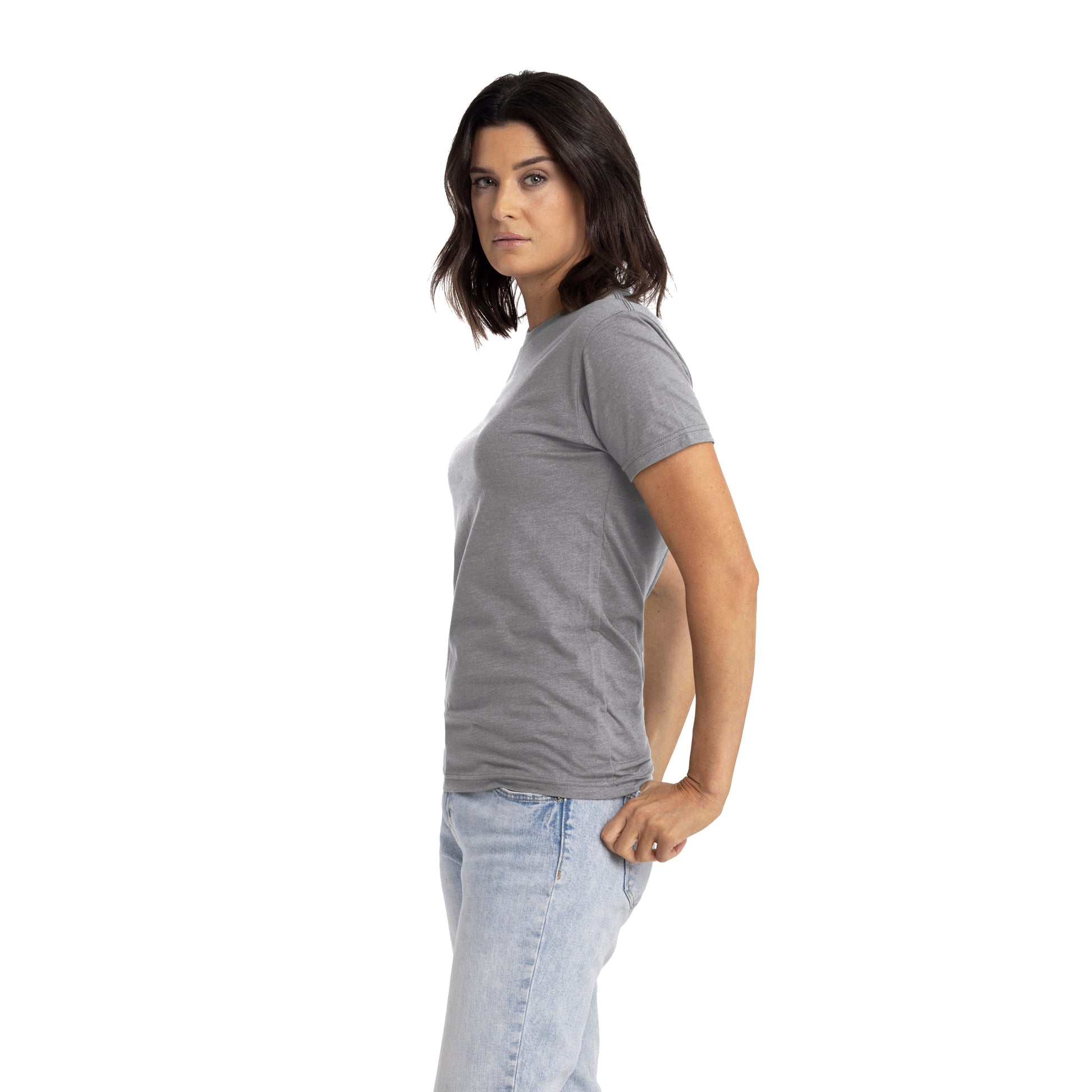CVC T-Shirt Dark-Heather-Gray
