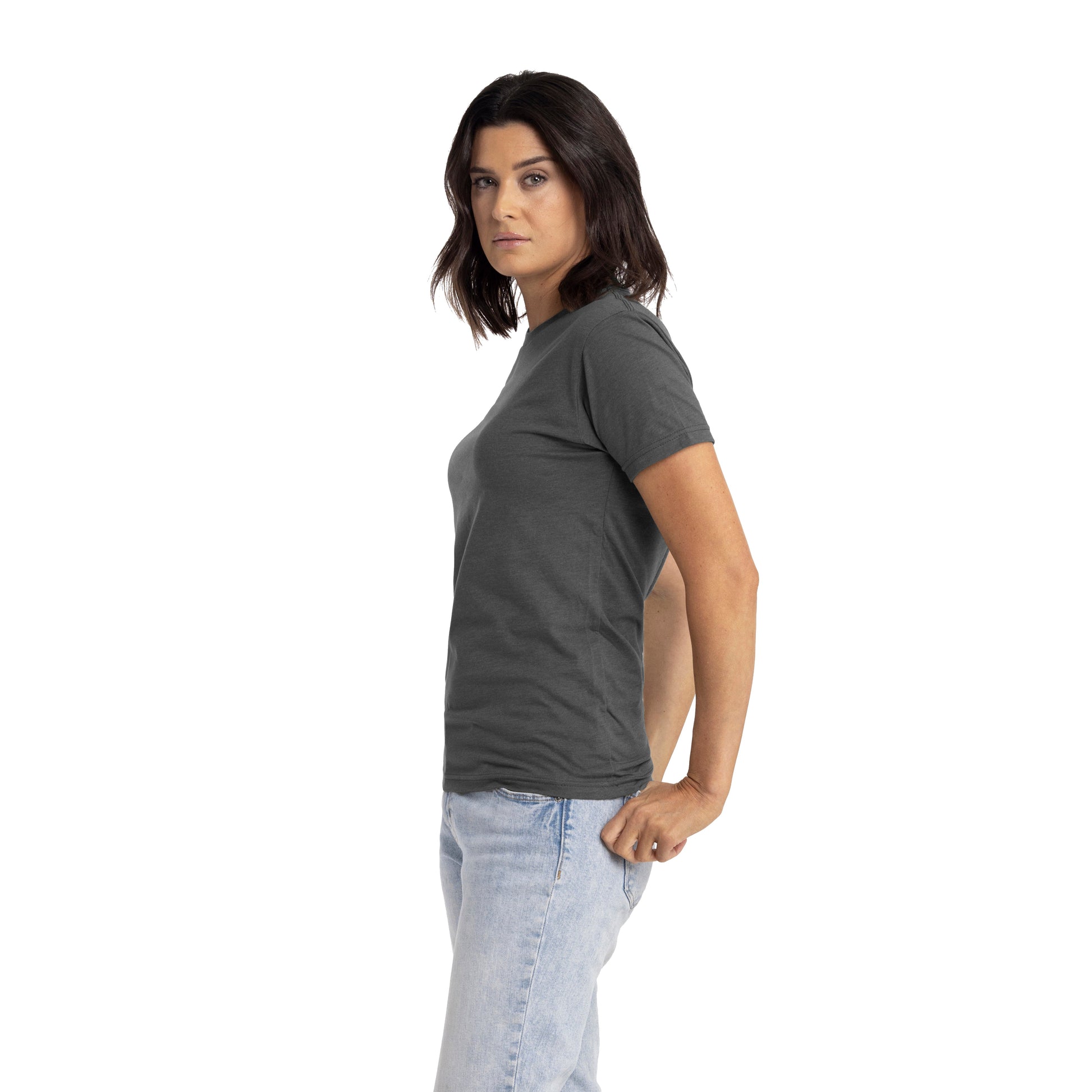 CVC T-Shirt Heather-Heavy-Metal