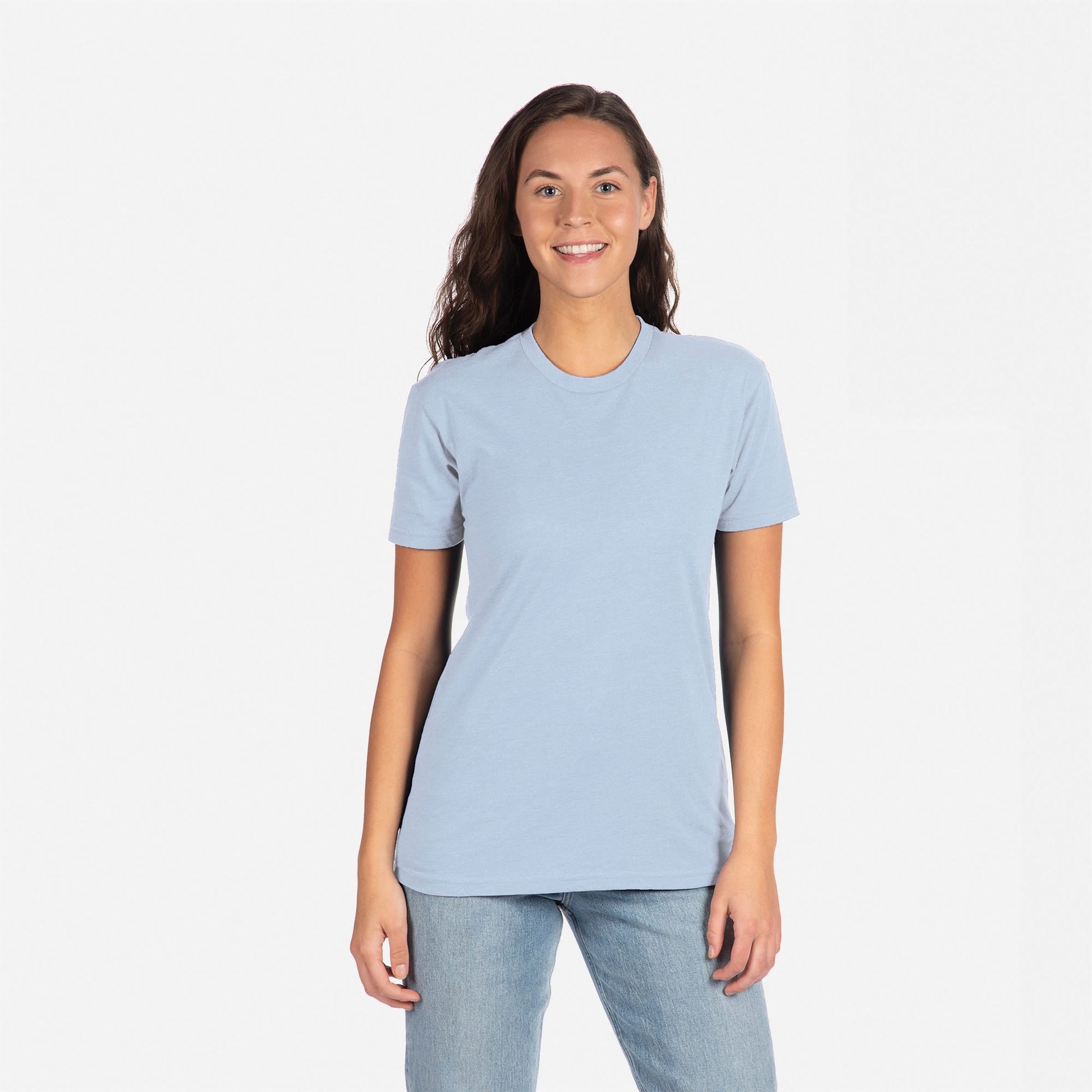 CVC T-Shirt Heather-Columbia-Blue
