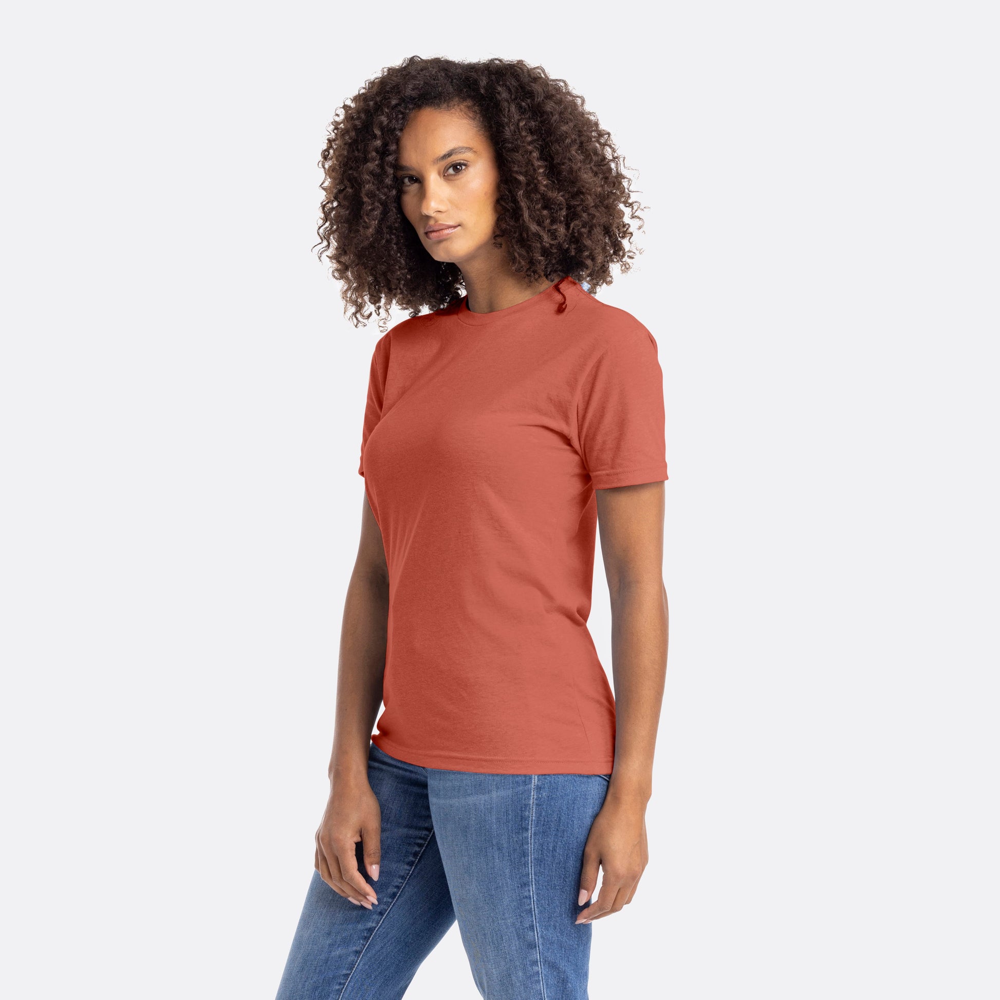 CVC T-Shirt Heather-Redwood