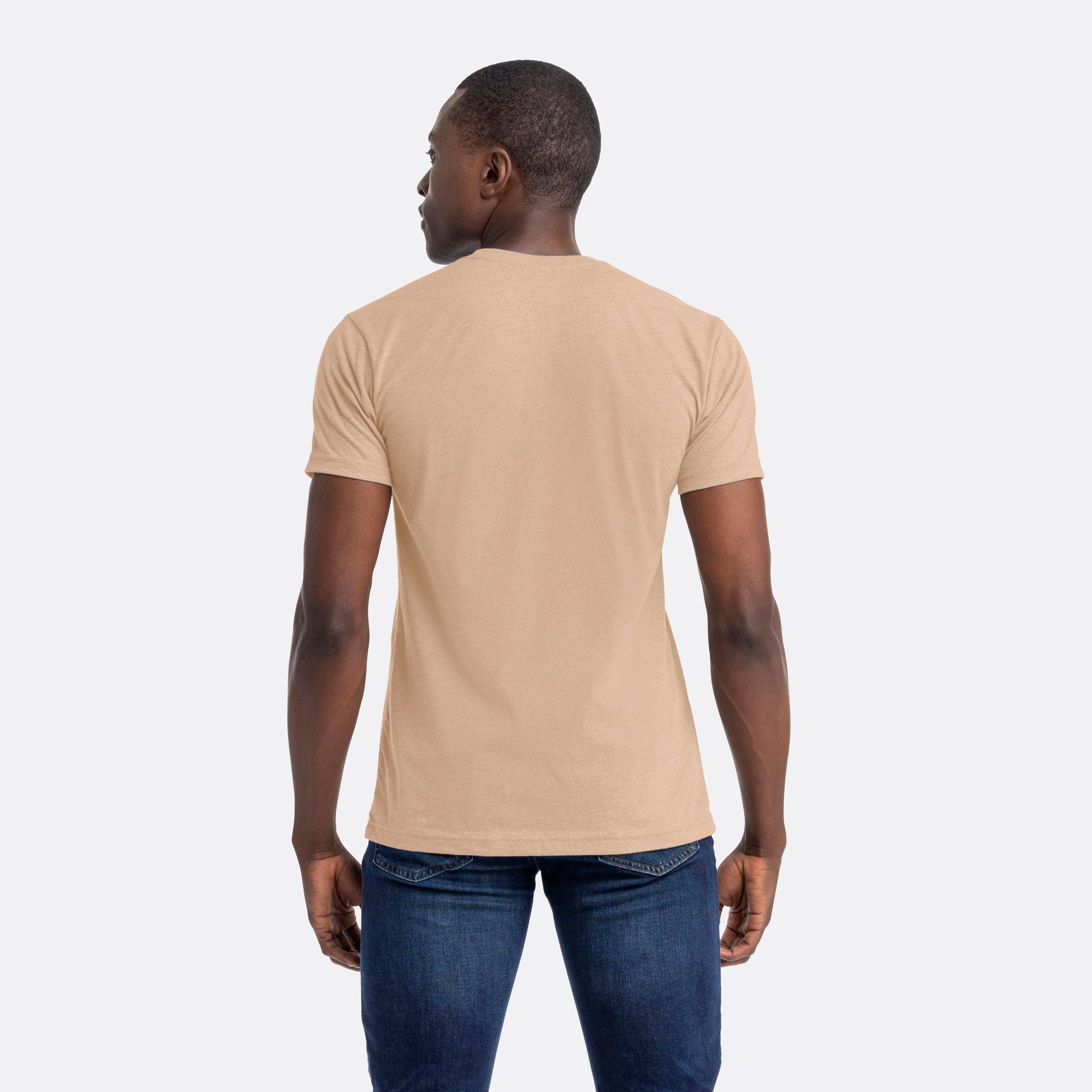 CVC T-Shirt Heather-Tan