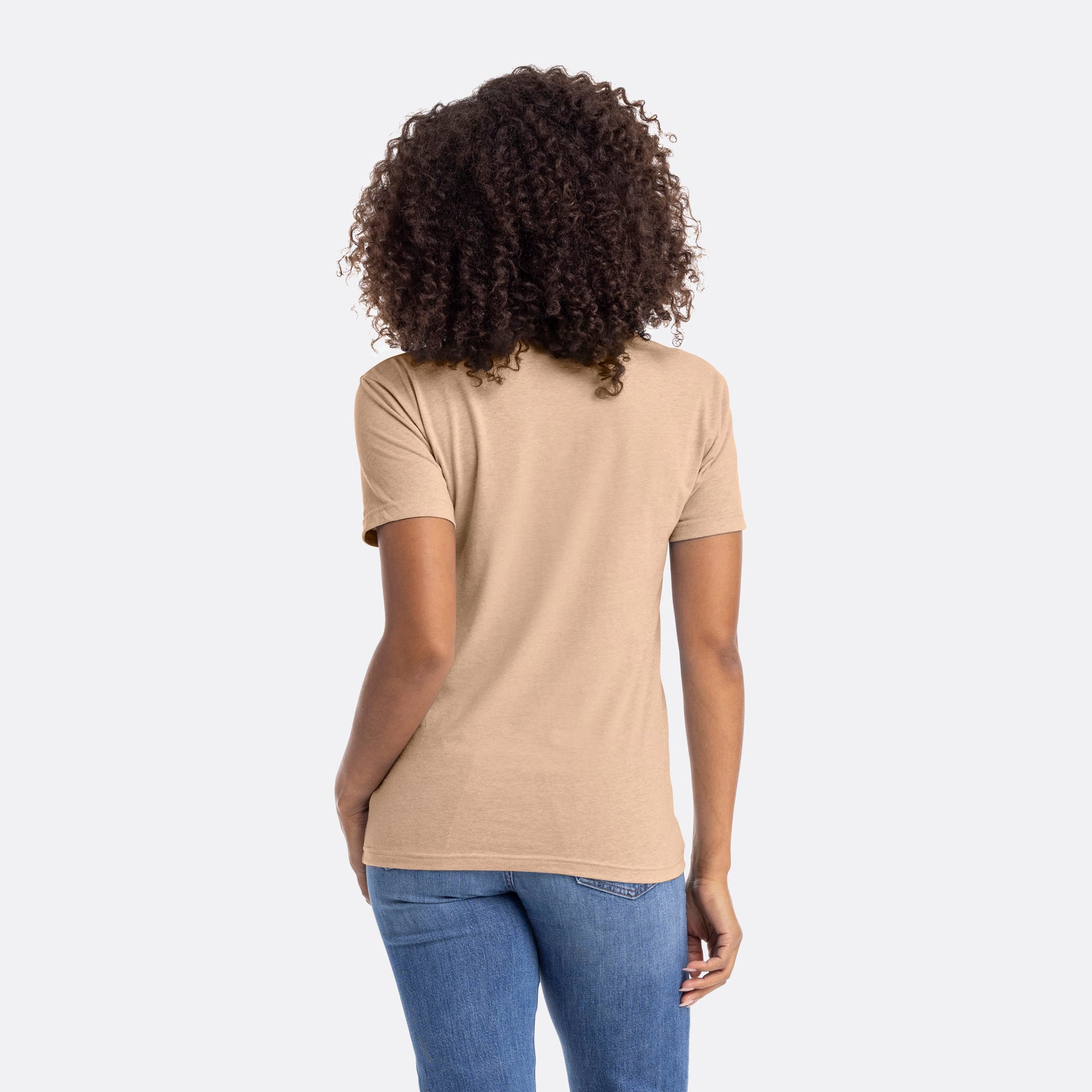CVC T-Shirt Heather-Tan