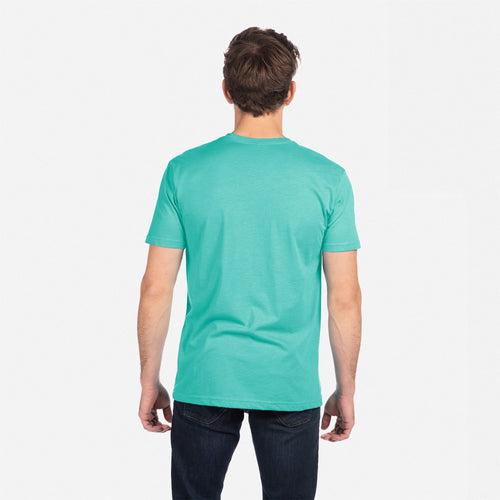 CVC T-Shirt Bondi-Blue