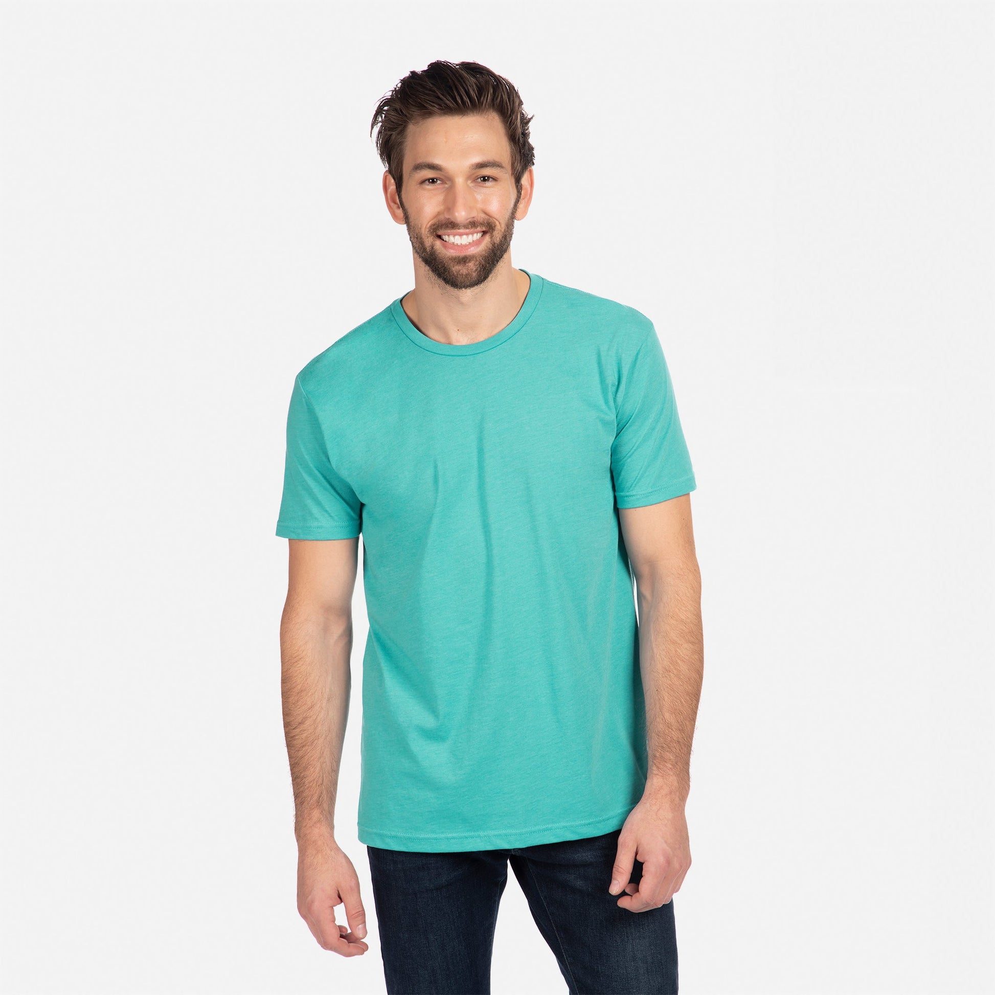 CVC T-Shirt Bondi-Blue